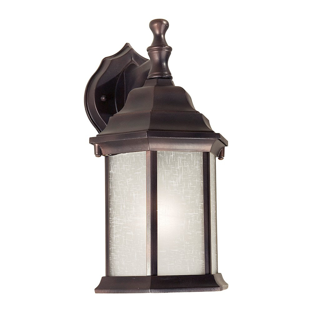 Anaceli 12" H Outdoor Wall Lantern Lark Manor™ 