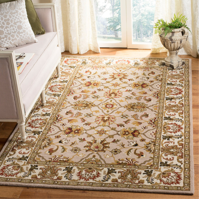 Gorham Hand Tufted Wool Oriental Rug, Rectangle 7'6" x 9'6"