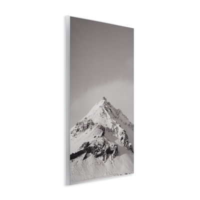 Plaque murale Icy Mountain Peak, conception de Jade Sharp Photo