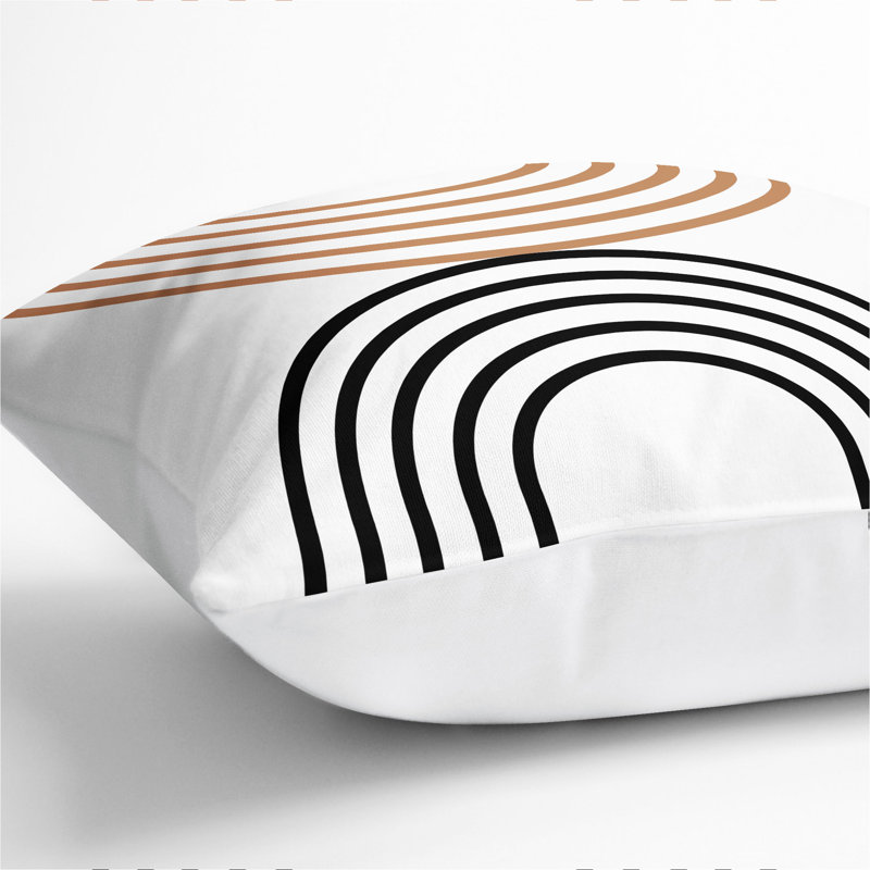 Square Cushion, White, 40cm H x 40cm W x 15cm D
