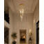 Lustre suspendu en cristal 13 lumières Transitional-725180362