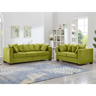 2-Piece Living Room Set With Storage