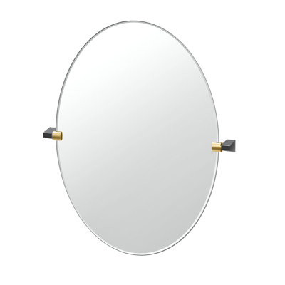 A-Line Wall Mounted Frameless Bathroom Vanity Mirror | Pivot Wall Mirror