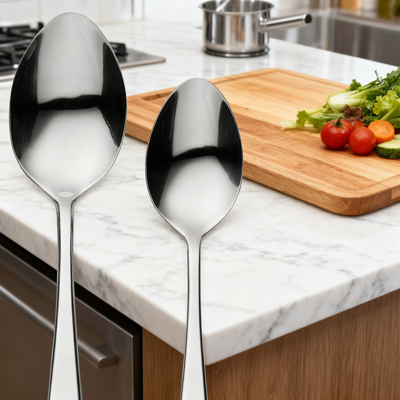 20-Piece Mirror Polished Stainless Steel Flatware Set, Service For 4 With Spoons Forks Knives, Glacier Collection Cutlery Set For Everyday And Special Occasions