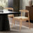 Weave Dining Chairs Set of 2, Mid-Century Modern Kitchen Chair with Solid Oak Frame & Handwoven Seat for Living Dining Room-2078615946-2078615942