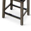 Saddle Stool, Weathered  Finish,  Leather Seat-232930209-232930221-232930208