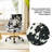 Landynn 21" W Modern Swivel Task Chair with Animal Print Design-1614116103