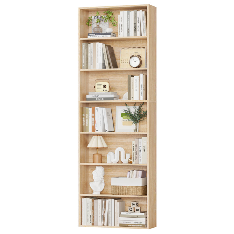 Bibliothèque standard à 7 niveaux, bibliothèque ouverte à 7 niveaux Idlewild, Chêne