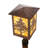 Rustic Lodge Pier Mount Light