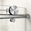 Porte de douche coulissante simple sans cadre