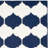 Rodgers Hand Woven Flat Weave Banana Silk/Wool/Cotton Geometric Rug in Ivory/Navy-69076079