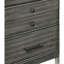 Table de chevet style transitionnel 1pc