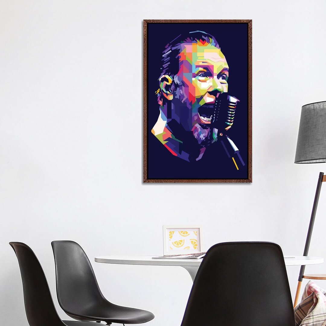 Leinwandbild James Hetfield von Dayat Banggai