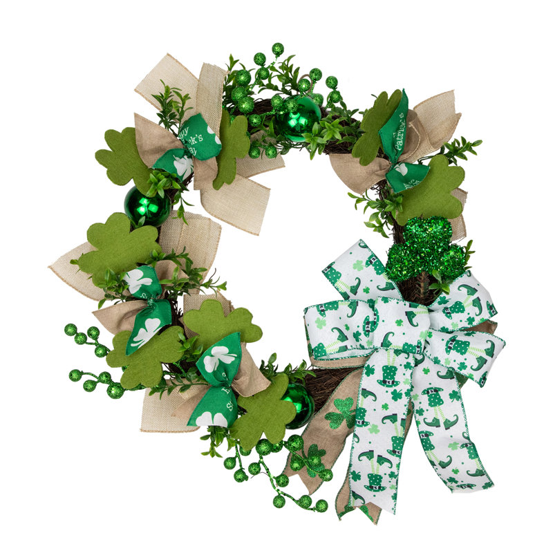 Couronne de toile de jute 24 po