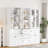 70.9'' H X 47.24'' W Standard Bookcase Set (2B+A)-124217180