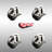 Soft Rubber Swivel Bolt Hole Caster