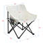 Ensemble de 2 chaises pliantes / portatives pour camping en plein air