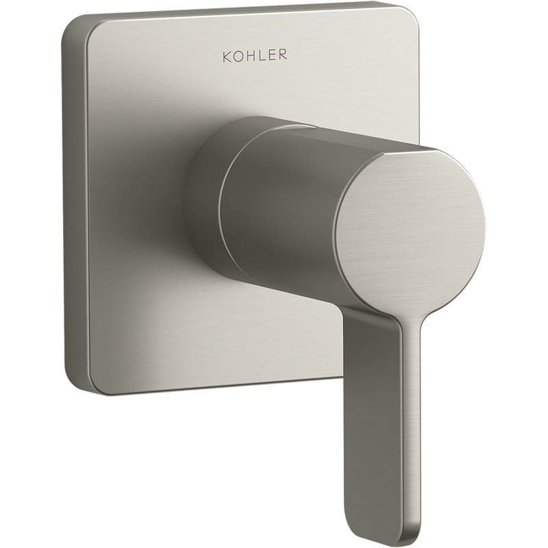 Parallel Transfer Valve Trim, Vibrant Brushed Nickel