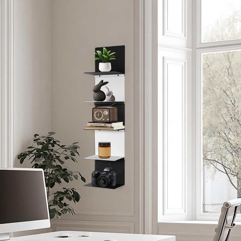 5-tier Iron Wall Shelf