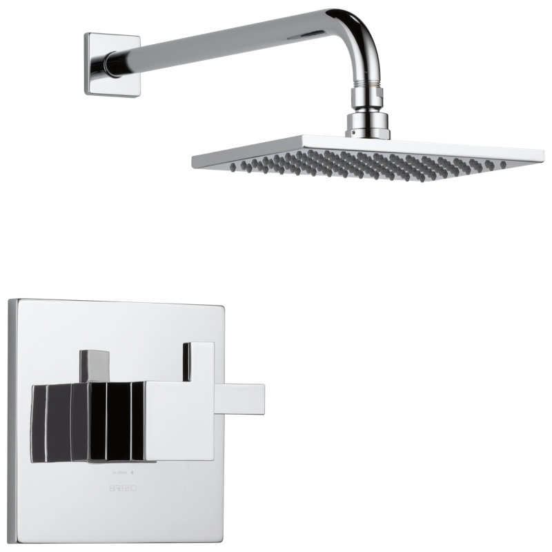 Siderna® Thermostatic Shower Faucet, Chrome, 2.5