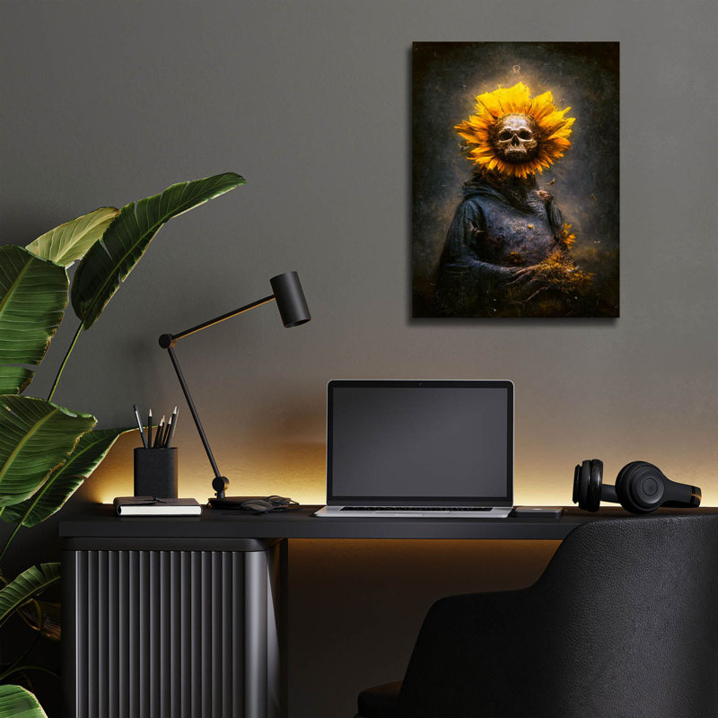 «Tempus fugit» par Mario Sanchez Nevado, art mural en verre acrylique, H 16 po x l 12 po x P 0,13 po