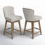 Tabouret de comptoir pivotant 26 po Azena-1425315257-1432902508