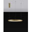 1 - Light Gold LED Wagon Wheel Pendant