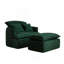 Luxueux fauteuil surdimensionné avec support lombaire et repose-pieds assorti pour un confort et un style ultimes-1143001580