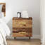 Bedside Cabinet 40 X 35 X 47.5 Cm Engineered Wood-1289371920