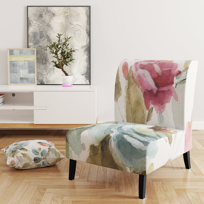 Fauteuil de chambre rembourré Beautiful Bird Romance I - Traditional