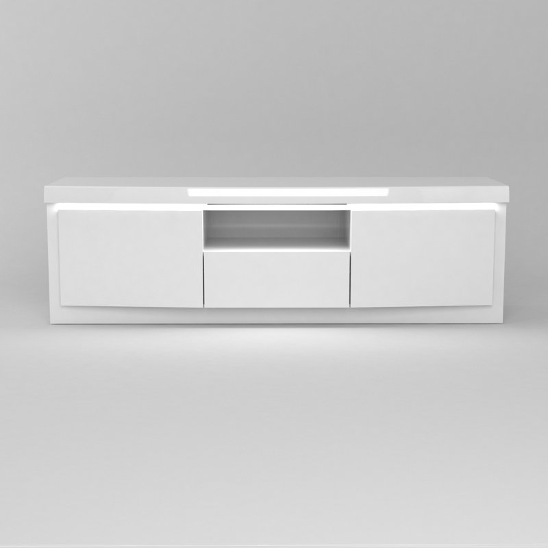 Stanley TV Stand for TVs up to 60", White