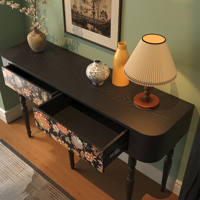 Console Retro Elegant, H 31,5 po x l 62,99 po x P 15,75 po