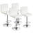 Swivel Upholstered Adjustable Height Counter Stool with Metal Frame-1301220605-1301209997