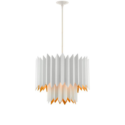 Lustre géométrique unique à 5 lumières Syrienne