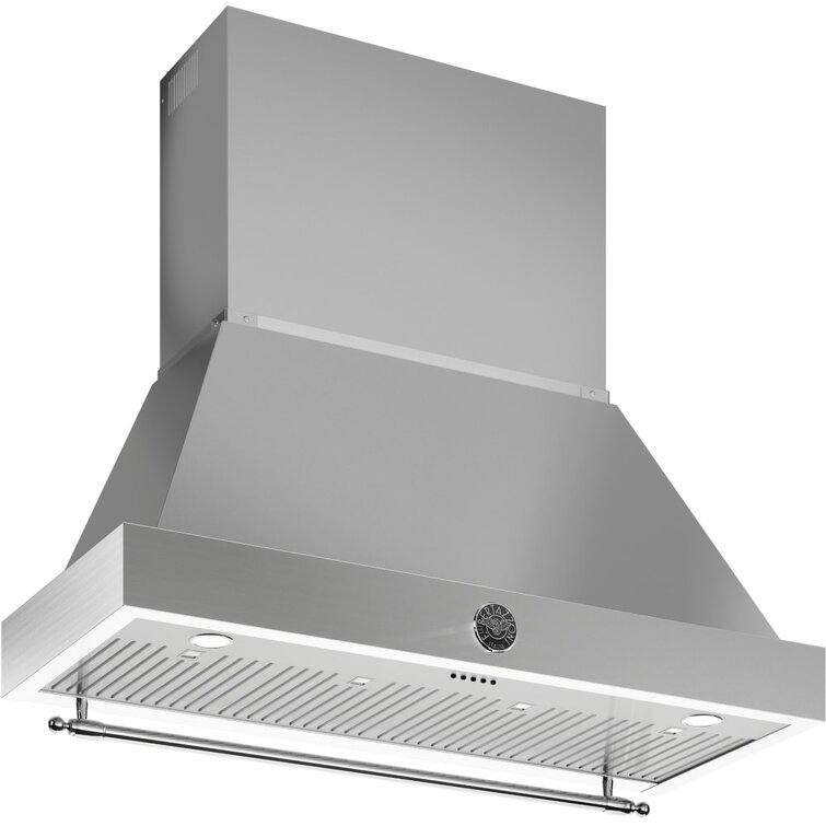Nauxus 36 600 Cubic Feet Per Minute Ducted Insert Range Hood with Baffle  Filter and Light Included