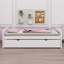 Lit plate-forme avec lit gigogne