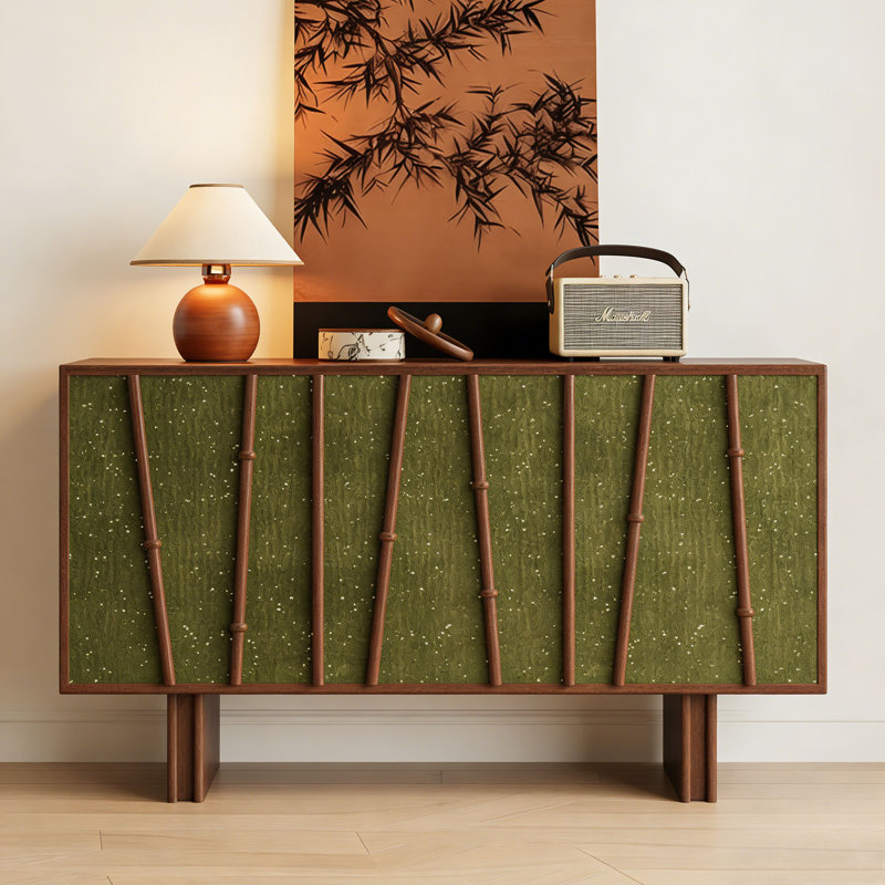 Buffet simple et spacieux avec rangement, H 31,49 po x l 55,11 po x P 15,74 po