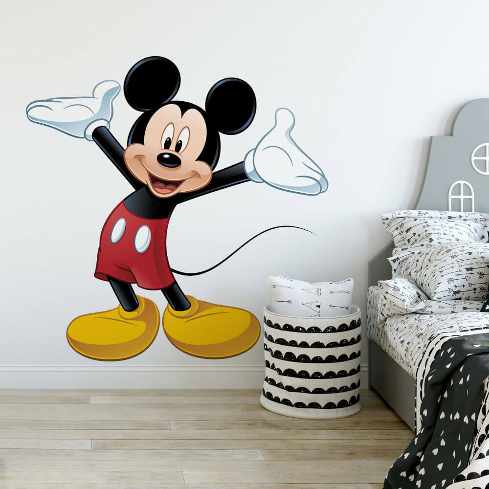 Mickey Minnie Mouse Love Wall Stickers Children/Nursery/Girl Room Decor