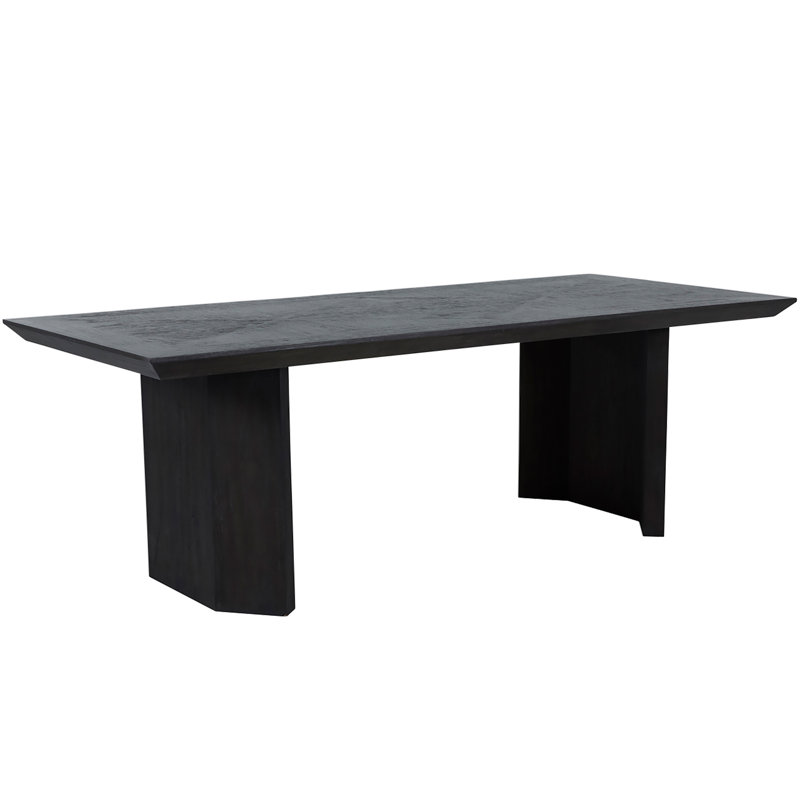 Shore 90" Mindi Solid Wood Dining Table