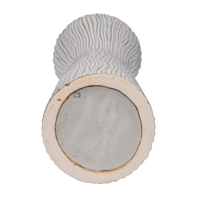 Richarson Ribbed Ceramic Floor Vase