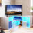 Bittar 55'' Entertainment Center Free Association Combinable TV Stand with LED Strip for up to 75"-2079236365