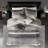 Comforter Purple King - 7 Piece Luxury Bedding Style