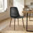 Rectangular Dining Table Set For 8 With Faux Leather Chairs-131564507