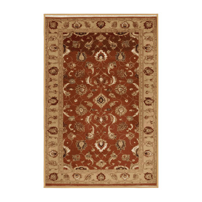 Machine Washable Persian Brown Area Rug