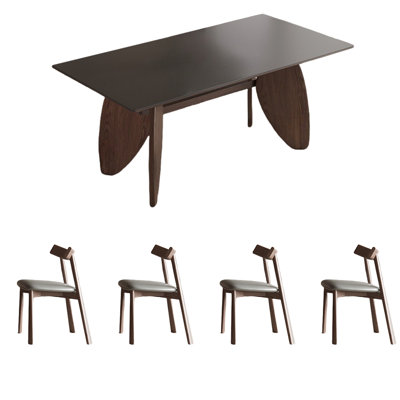 Ensemble de table de salle à manger simple de style italien