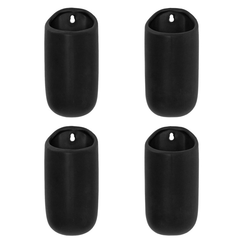 Ceramic Hanging Planter, Black