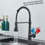 Belfry Kitchen Macsen Pull Out Kitchen Faucet with and with Soap Dispenser