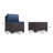 Wicker 4-Person Patio Conversation Sets With Cushions And Coffee Table-730566606