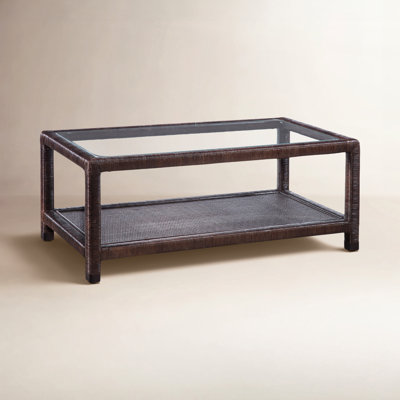 Graham Glass Top Coffee Table