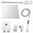 High Pressure Adjustable Dual Shower Head wall Mounted Shower-68074156